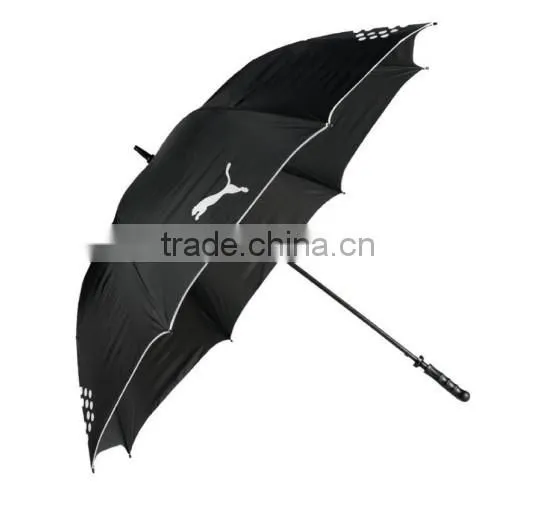 Brand OEM Manual Open Basic Compact Golf Umbrella photo-2