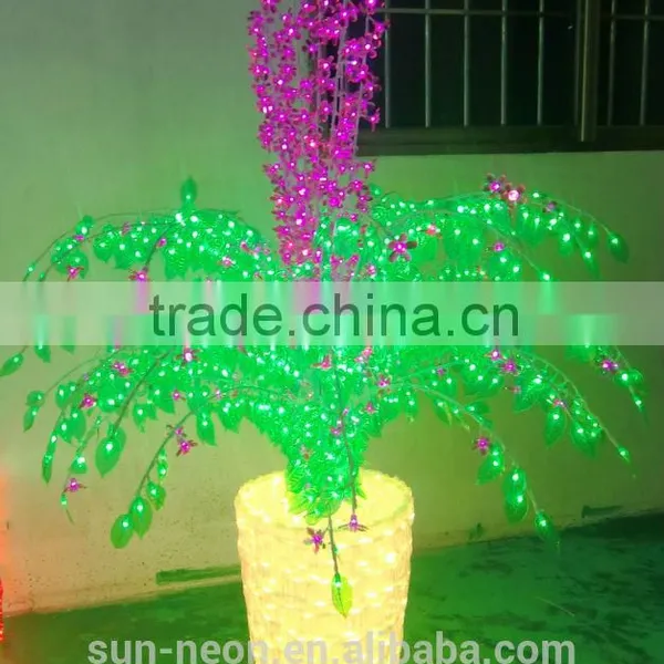 Programmable Decorative Running Christmas Led Lights Tree With Letter photo-4