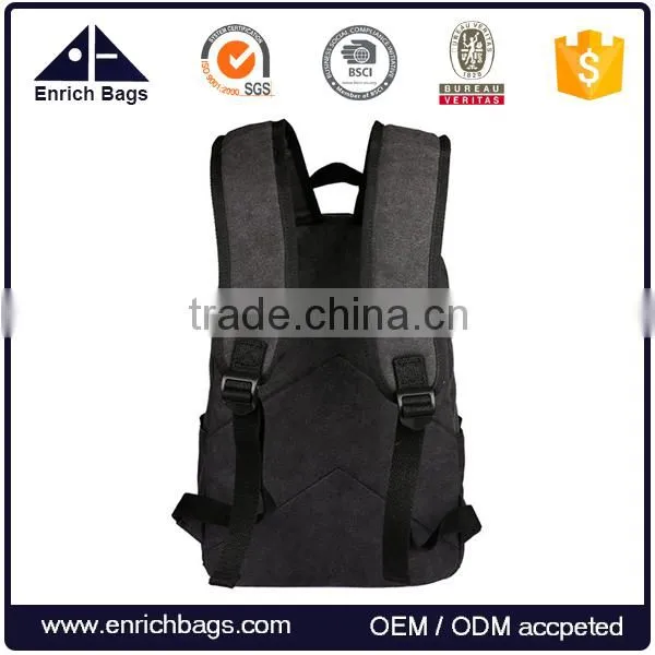 Khaki Canvas Rucksack Backpack New Models Quality Choice photo-6