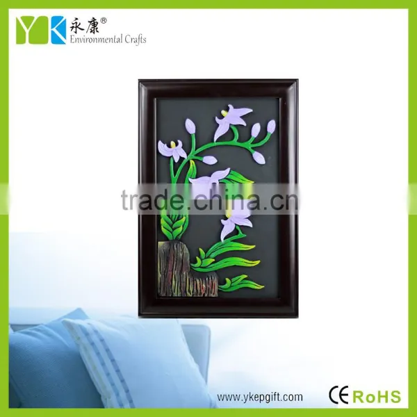 2016 Orchid Modern Home Made Decorative Handicraft Wall Hanging for Formadehyde Removal photo-6
