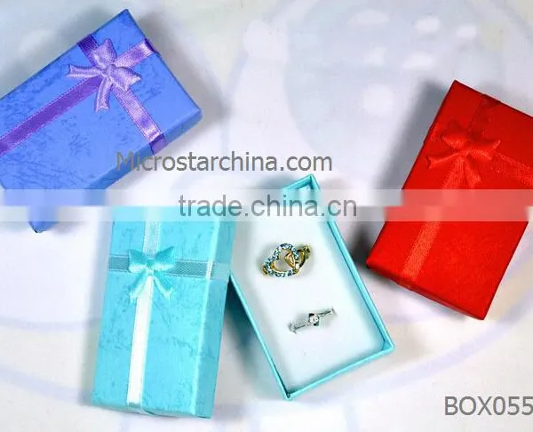 2016 Promotional Stock 5*8cm Empty Gifts Jewelry Ring Packing Box for Sale photo-2