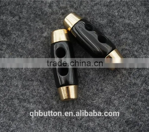 FASHION METAL RESIN HORN Shank Button photo-3