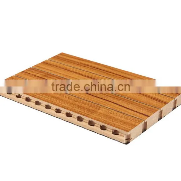 Wood Groove Panels Types of Acoustical Materials photo-6