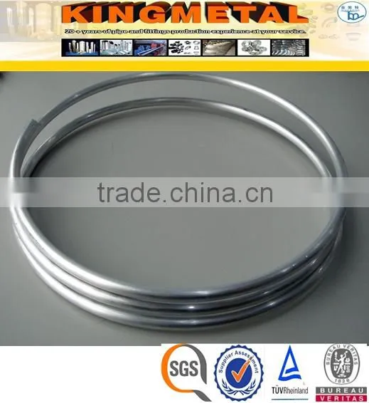 ASTM A269 200 Series Stainless Steel Coiled Tube photo-2
