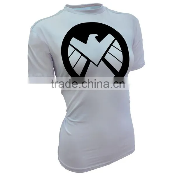 Wholesale Fashion Men Custom Full Sublimation Shirt Printing Tights T-shirts Wear/sublimation 100% Polyester T-shirt photo-5