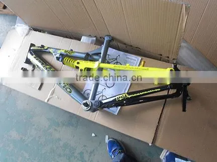 27.5 Inch Mountain Bike Steel Frame Full Suspension Bike Frame Steel