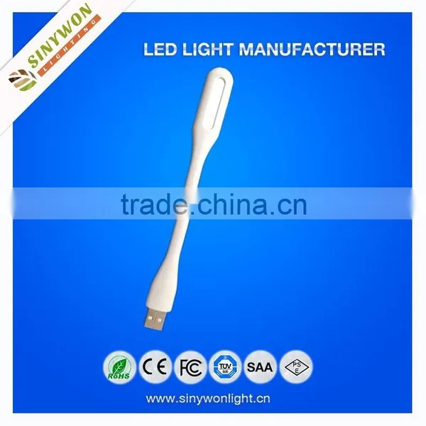 Hot Product 2015 SYW 2W Beam Angle 180 DC5v 80lm 6000-65OOK Usb Gadgets Flexible Computer LED USB Light photo-2