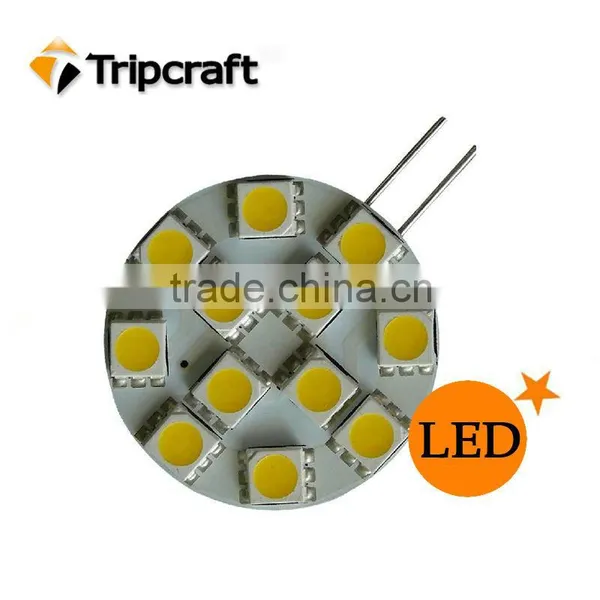 Residential Lighting 12 Volt Bin Pin G4 Led Lighting Bulbs G4 12SMD 5050