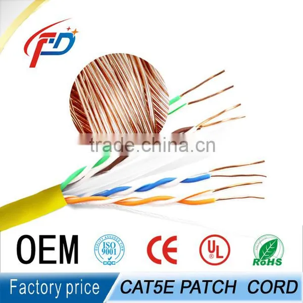 Wholesale 24AWG Twisted 4 Pair UTP/STP/FTP/SFTP Cat5e Cat6 Patch Cord photo-3