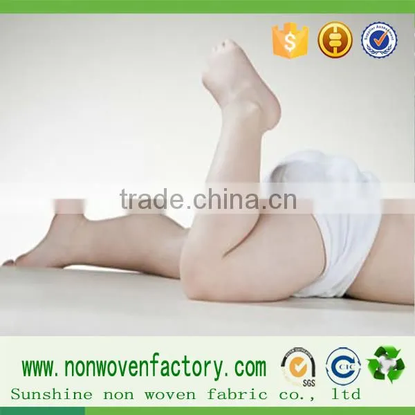 Best Sale Products in China Hydrophobic Nonwoven Fabric for Baby Diaper, Water Absorption Fabric photo-5