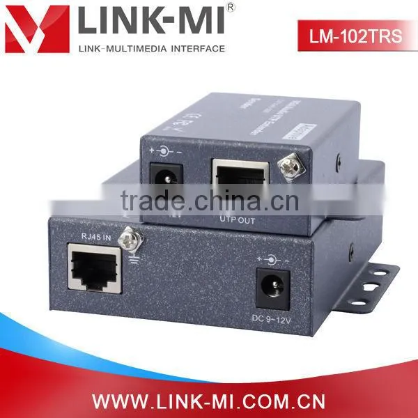LINK-MI LM-102TRS 200m VGA Extender Sender Receiver Over Cat5 Support Local and Remote VGA Monitors photo-2
