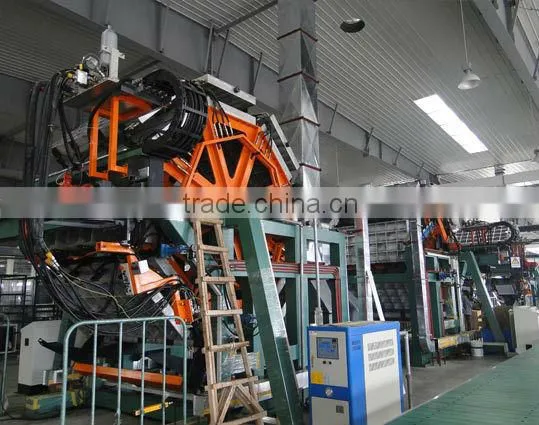 Fridge Seven Station Rotary Door Foaming Line photo-5