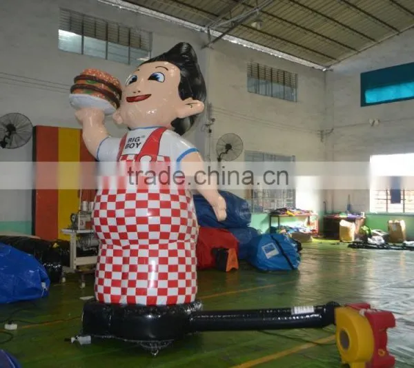 SUNJOY 2016 Hot-selling Inflatable Cartoon Characters Advertisement Cartoon for Restaurant photo-2