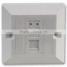 6 Ports 1 Ports 2ports Face Plate Cabling Faceplate photo-2