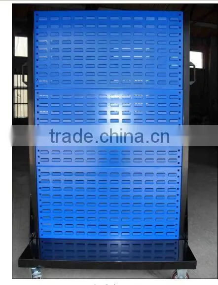 Simple Rolling Steel Racks With Plastic Bins for Warehouse photo-4