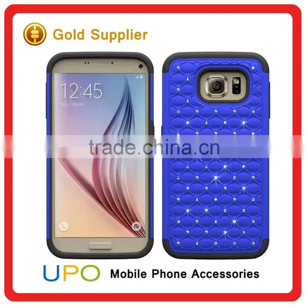 [UPO] Fancy Bling Diamond Plastic Silicon Cell Phone Case for Samsung Galaxy S7 Edge Plus photo-4