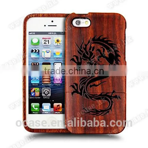 No Charger Glitter Point Wooden With Engrave for Iphone5s Case. photo-6