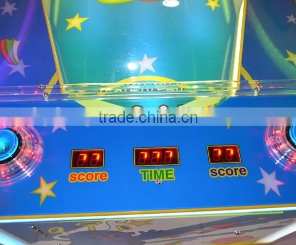 2016 Newest Children Mini Game UFO Ice Hockey Redemption Game Machine From Skyfun photo-3