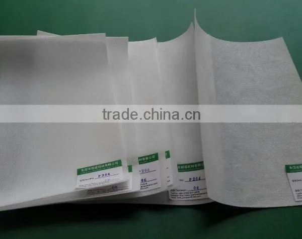 Hot Melt Glue Non Woven Material for Handbag or Suitcase Lining