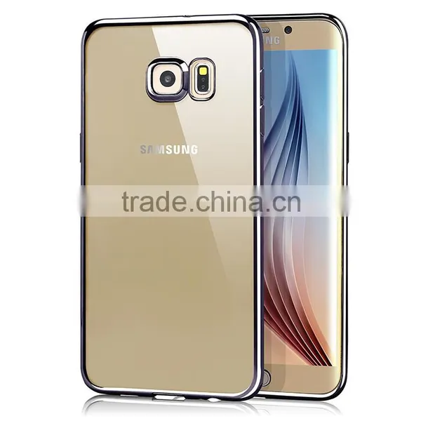 Free Samples Clear Case Cover for Samsung Galaxy s6 Edge Plus Soft Tpu Case photo-4
