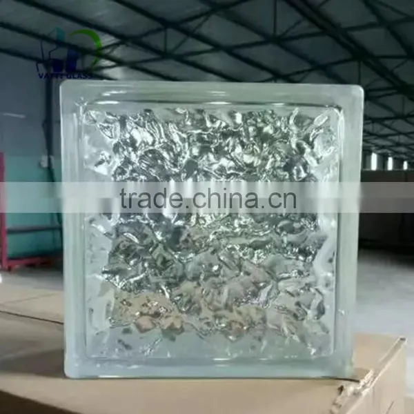 clear glass bricks hollow glass brick