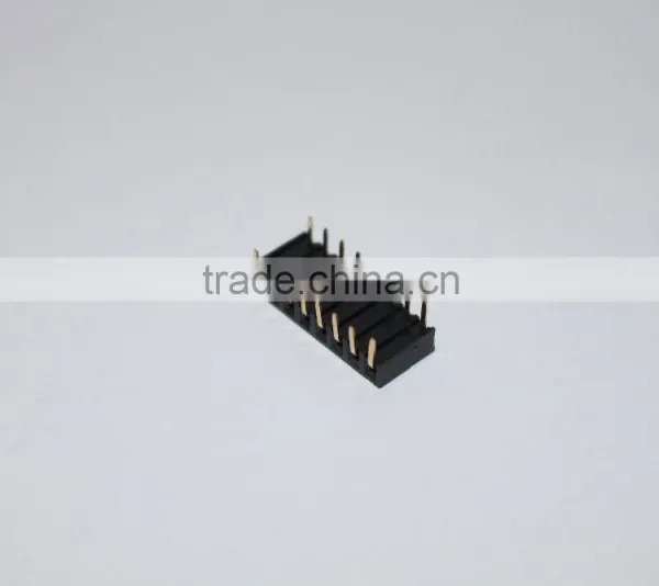 2.54mm Double Row Bottom Entry Female Header 8 Pin photo-6