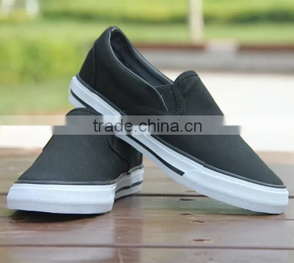Black Cheap Price Canvas Shoes photo-6