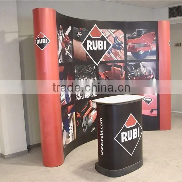 Curve or Straight Spring Pop up Stand(pop Up)