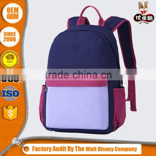 2016 Oem Design Oem Material Backpack College Girl photo-4