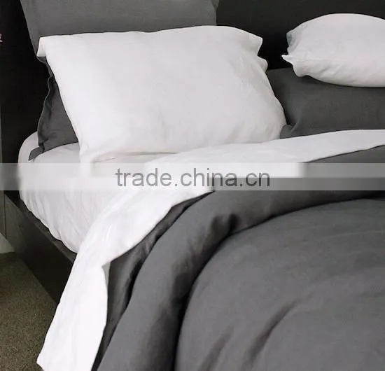 Newest Cotton Linen Bed Sheets With Stone Washed for Home /hotel/wholesale