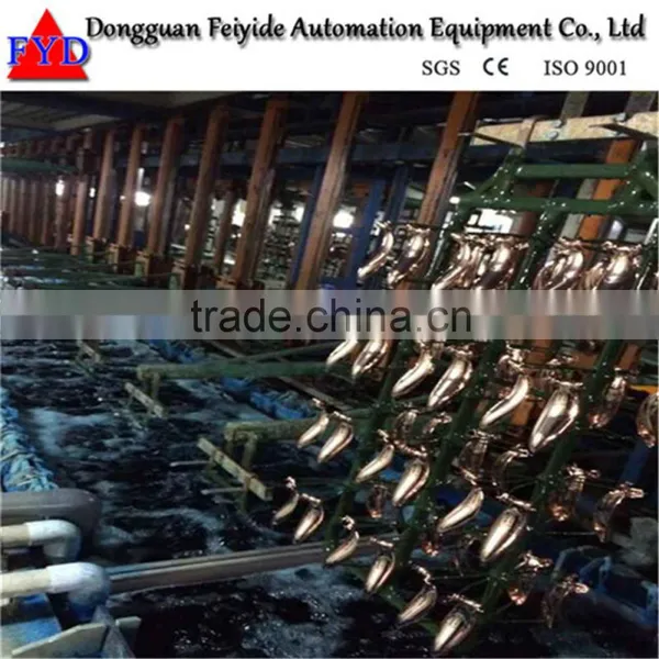 Feiyide Automatic Hardware ABS Chrome Plating Equipment / Electroplating Machine photo-5