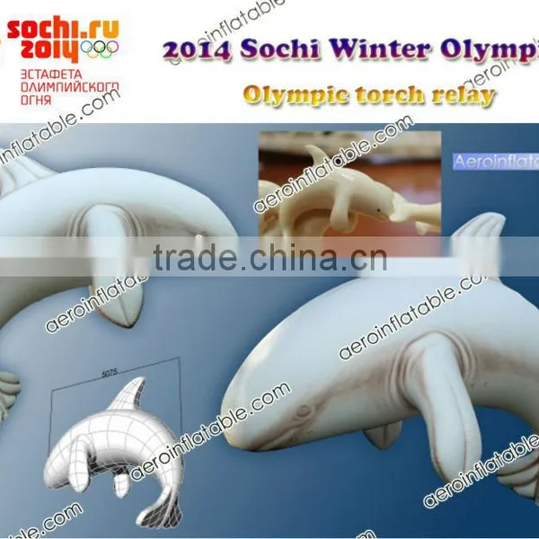 2014 Sochi Winter Olympics Inflatable Walrus Marine Animal photo-4