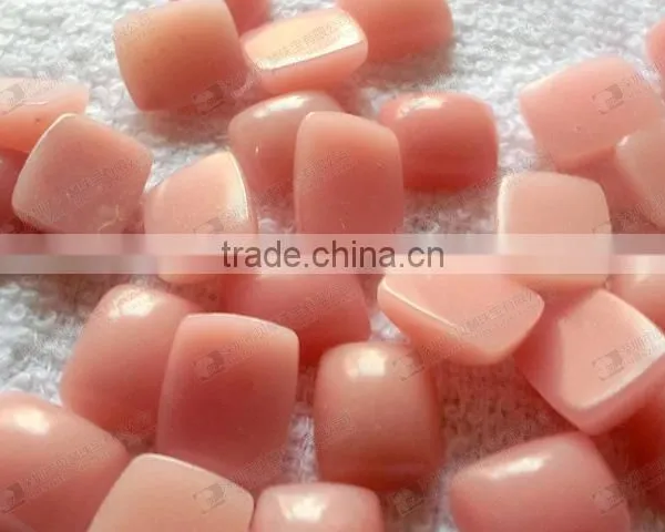 China Pink Opal Rectangle Cabochon for Bezel Jewelry photo-4