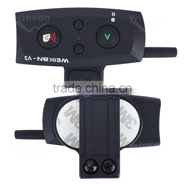 New Arrival V3-1500M Motorcycle Motorbike Helmet Bluetooth Intercom Interphone Walkie Talkie Helmet Headset Support 3 Riders photo-4