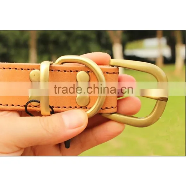 Personalized Lowest Price Leather Cat Collars Pet Collar Dog Coleira Para Gato Pet Supplies photo-3