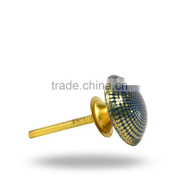 Round Metal Matt Print Knob photo-2