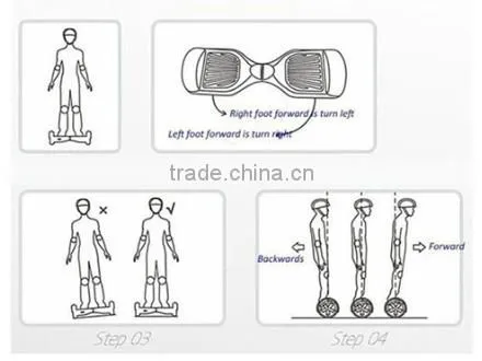 Factory Wholesale Price 8 Inch 2016 Hot Sales 2 Wheel Self Balancing Electric Scooter photo-4
