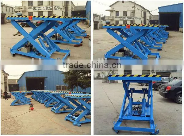 2000KG Stationary Hydraulic Scissor Lift Table Wiht Good Quality For Sale photo-4