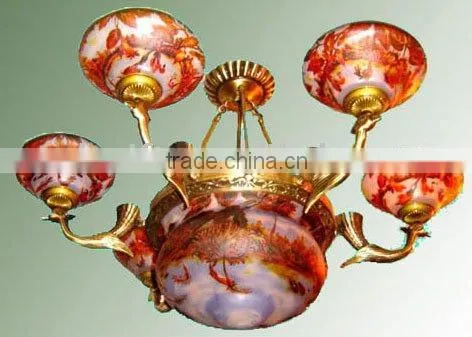 GALLE GLASS LAMP