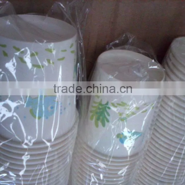 4 Color Print Cute Design Disposable Paper Cups With Factory Price photo-5