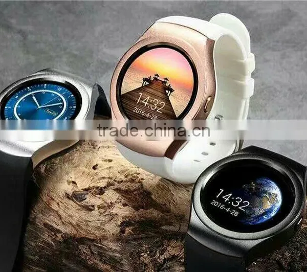 2016 New Product Smart Watch Android/IOS Digital-watch Bluetooth Reloj Inteligente SIM Round Heart Rate Monitor Watch Clock photo-5