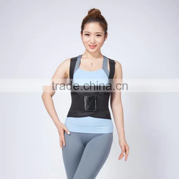 Waist Pain Treatment Lumbar Support Belt Orthopedic Waist Protection Belt With Shoulder Straps