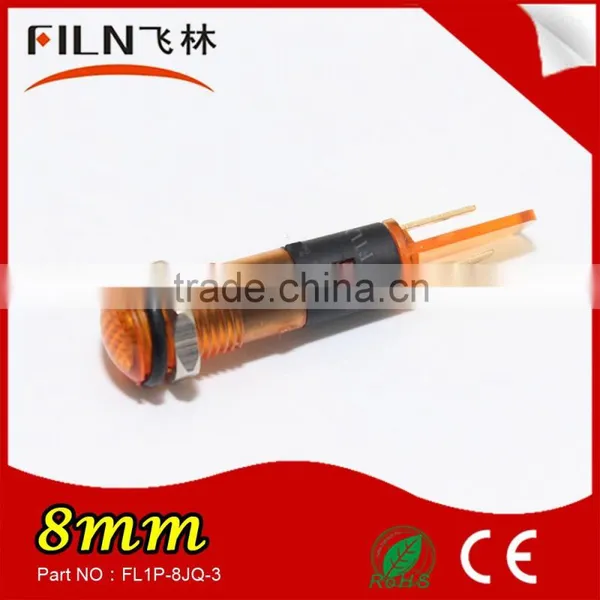 IP67 Waterproof Buzzer Plastic 8mm 230v Red White Green Blue Yellow Led Tail Light photo-5