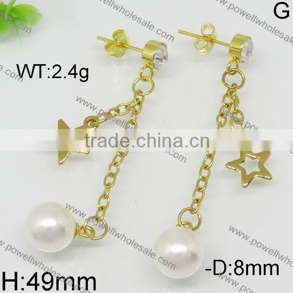 Newly Wholesale Light Weight Gold Earring Hot Style photo-5