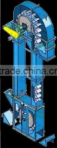 China Hot Sale Large Conveying Capacity Carbon Steel Whole Sealed Vertical Building Materials Lifting Machine photo-4