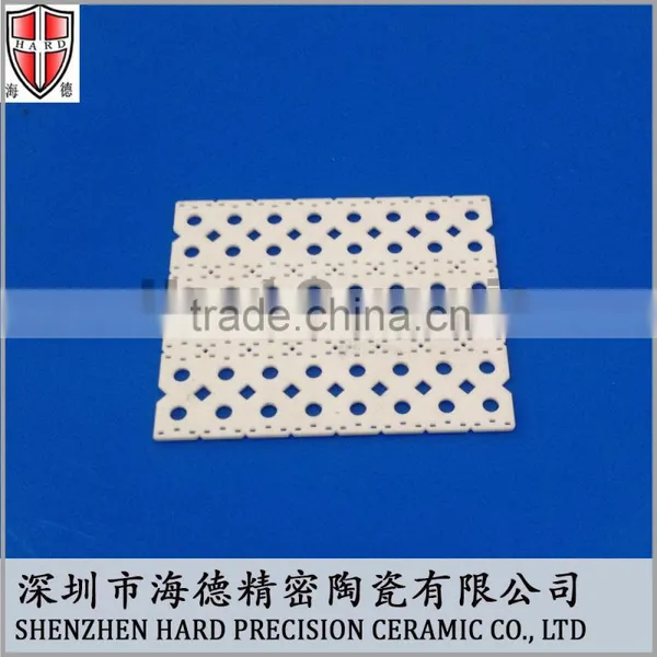 Precision Machining Al2O3 Alumina Substrate photo-2