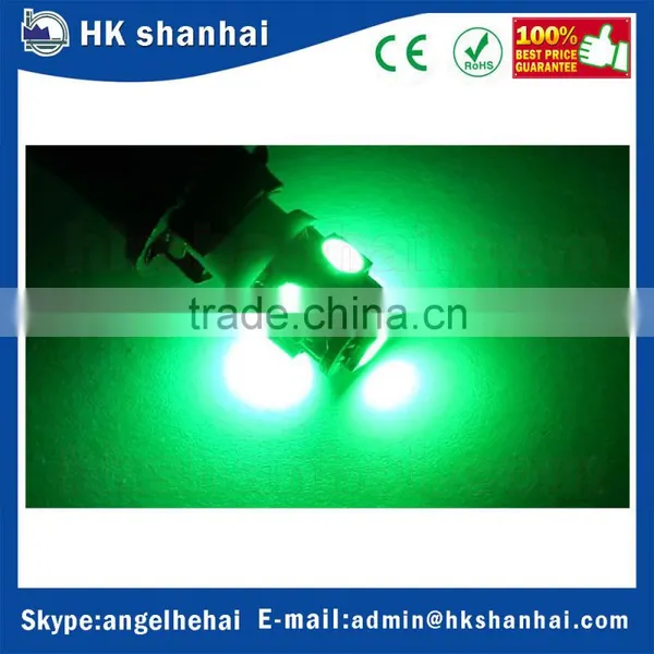 T10 194 168 2825 5 Smd 5050 Led Auto Bulb LED Red Green Yellow Super Bright Car Wedge Lamp Bulb photo-4