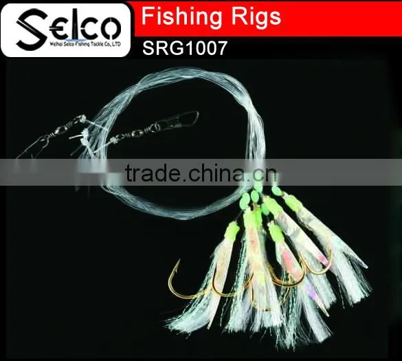 Chinese Carp Fishing Rigs Sabiki Rig Beer Feather Rig photo-2