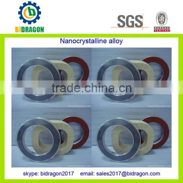 Fe-based Nanocrystalline Alloy for Instrument Transformer Use