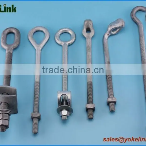 Drop Forged Lifting Straight Thimbleye Bolts With Cone Point photo-4
